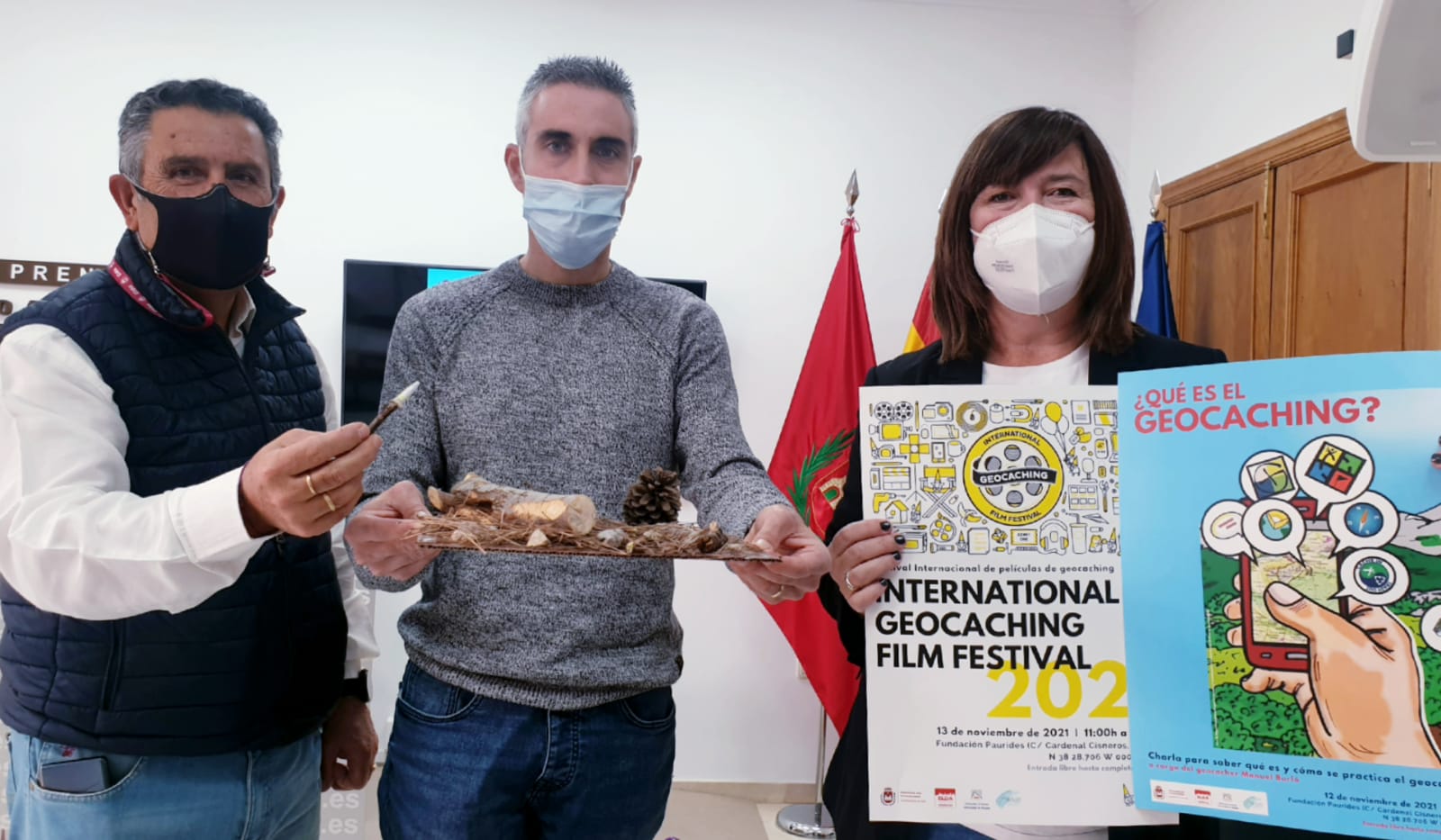 Elda acoge el International Geocaching Film festival y propone el primer concurso de cachés de la mano de la Sede Universitaria de la UA