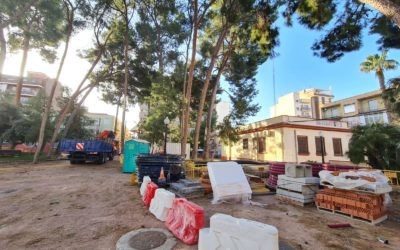 El Ayuntamiento de Elda inicia las obras de reforma y puesta en valor del Jardín de la Música