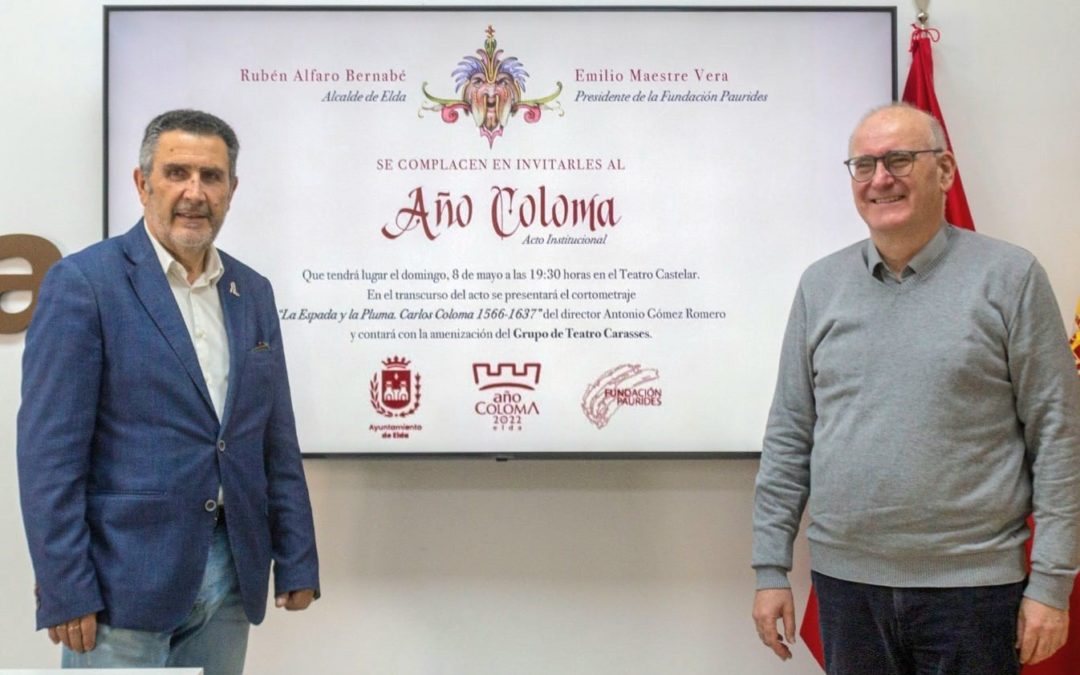 El Teatro Castelar acoge este domingo el acto institucional del Año Coloma en el que se presentará el cortometraje ‘La Espada y la Pluma. Carlos Coloma 1566-1637’