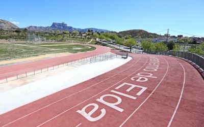 El Ayuntamiento de Elda renovará el pavimento de la Pista de Atletismo y urbanizará el entorno