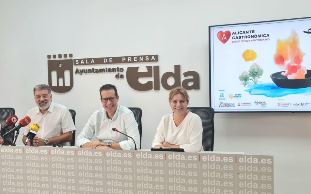 Elda participará por primera vez en Alicante Gastronómica con stand propio para promocionar la gastronomía local