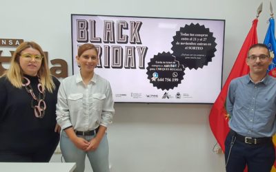 El Ayuntamiento de Elda pone en marcha una campaña promocional para incentivar la compra en el comercio local durante el ‘Black Friday’