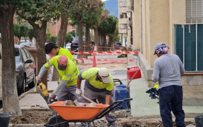 El Ayuntamiento de Elda inicia las obras para la mejora de la accesibilidad de la calle Dr. Fleming, en el barrio de San Francisco de Sales