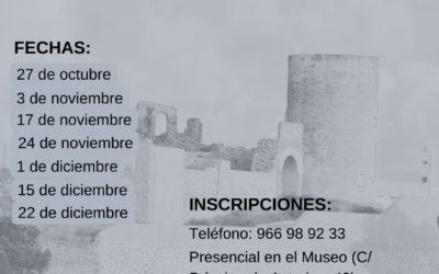 El Ayuntamiento de Elda abre el plazo de inscripción para visitar la exposición sobre el Castillo en el Museo Arqueológico Municipal