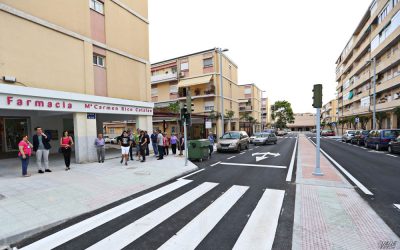Concluidas las obras de remodelación de la calle Méjico