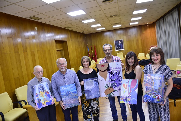 Constantino Callado autor de la portada de la revista de Fiestas Mayores que presentará Inma Arráez