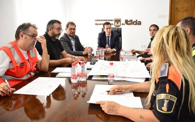 El subdelegado del Gobierno en Alicante se reúne con las fuerzas de seguridad para el dispositivo especial de Fiestas
