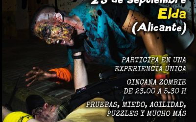 Más de 400 personas participaron en el evento zombie de este fin de semana