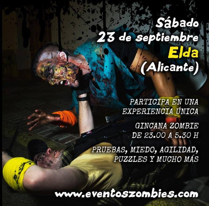 Más de 400 personas participaron en el evento zombie de este fin de semana