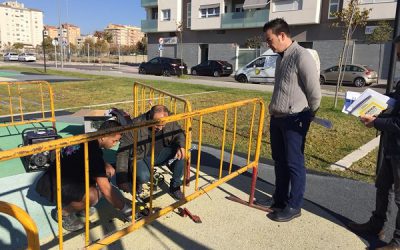 Mantenimiento y Jardines revisa ya todos los parques infantiles de la ciudad