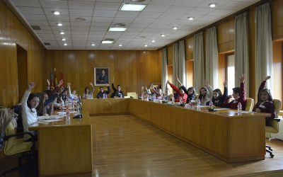 El Ayuntamiento celebra el próximo martes un pleno infantil en el que participan los alumnos de 5º de Primaria de los centros escolares