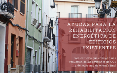 Se inicia el Programa de Ayudas para la Rehabilitación Energética de Edificios Existentes