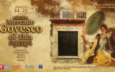 Elda celebra su primer Mercado Goyesco