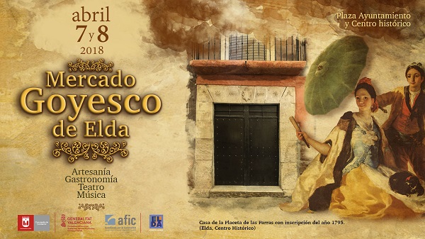 El Ayuntamiento reprograma el Mercado Goyesco para los días 7 y 8 de abril