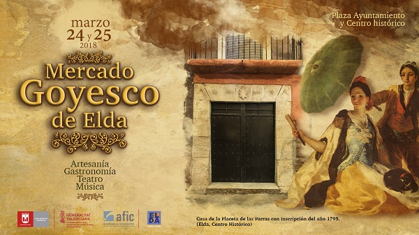 Elda celebra su primer Mercado Goyesco