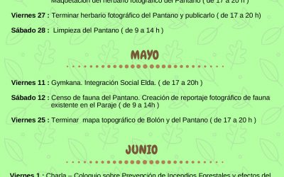 El voluntariado de Medioambiente organiza nuevas actividades para la primavera de 2018
