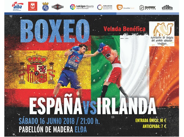Elda acogerá una velada de boxeo de las selecciones nacionales de España e Irlanda