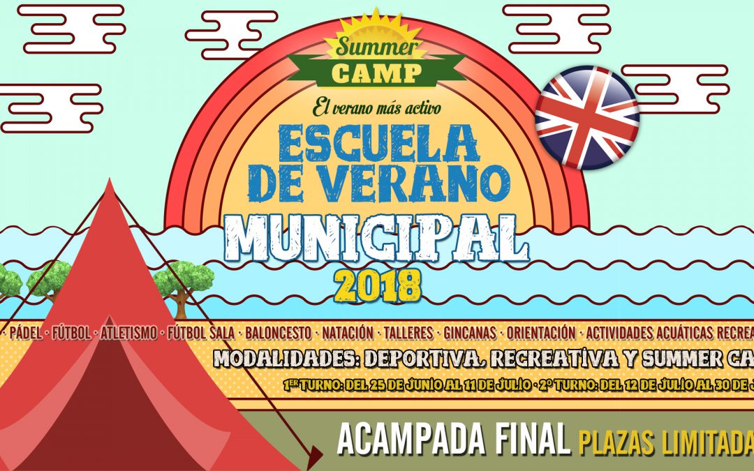 Deportes oferta 600 plazas para la Escuela Municipal de Verano que incorpora novedades y precios asequibles