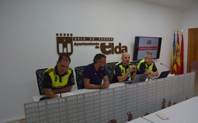 Más de 7.000 niños reciben formación vial y 2.000 en prevención de acoso escolar, dentro de los programas de la Policía Local de Elda
