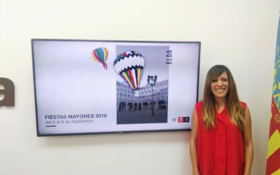 El Ayuntamiento presenta el cartel de las Fiestas Mayores e invita a los ciudadanos a la recepción a la Sociedad Eldense