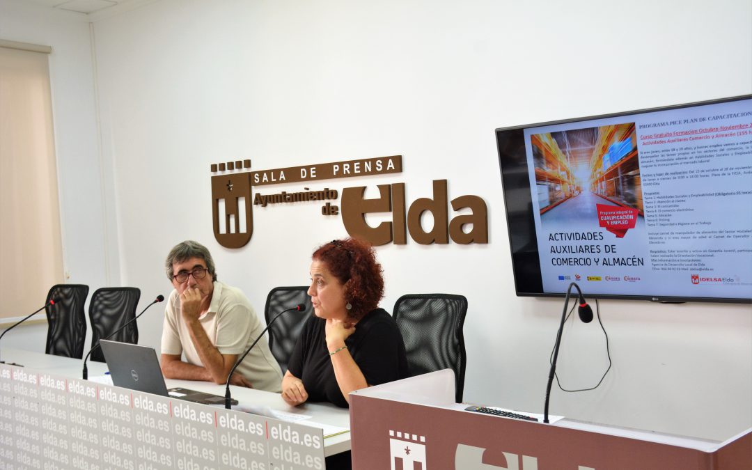 Idelsa convoca un curso gratuito de “Actividades Auxiliares de Comercio y Almacén” para jóvenes inscritos en el Programa de Garantía Juvenil