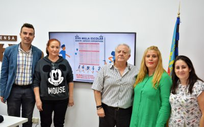 Cerca de mil niños participan el sábado en la Milla Escolar de Elda