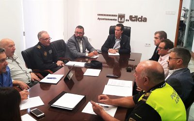 Reunión de coordinación de emergencias en el Ayuntamiento ante la alerta por fuertes lluvias
