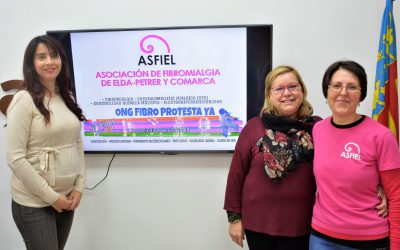 La asociación Asfiel de Elda pondrá una mesa informativa en el Centro de Especialidades de Padre Manjón para visibilizar la Fibromialgia