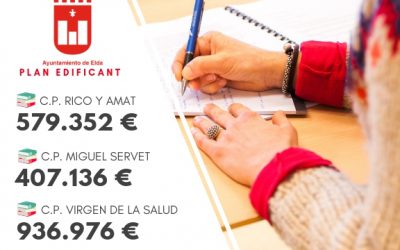 El Plan Edificant queda aprobado para los centros Virgen de la Salud, Miguel Servet y Rico y Amat