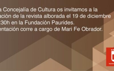 La Fundación Paurides acoge este miércoles la presentación de la 61ª edición de Alborada
