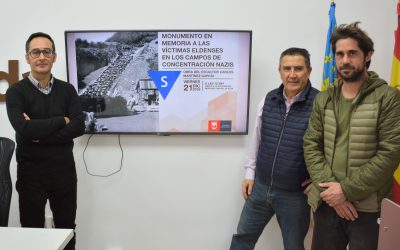 Elda inaugura el viernes un monumento en recuerdo de las víctimas eldenses en los campos de concentración nazis