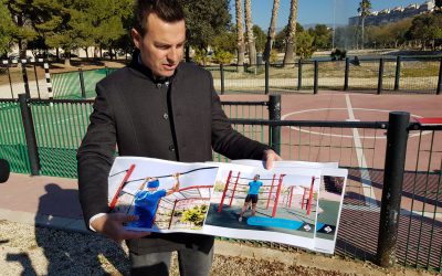 Elda contará con un circuito de ejercicios lúdico-deportivos en los jardines del Vinalopó