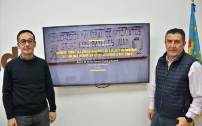 El Ayuntamiento de Elda inicia el proceso para cambiar el callejero y adecuarlo a la Ley de Memoria Histórica