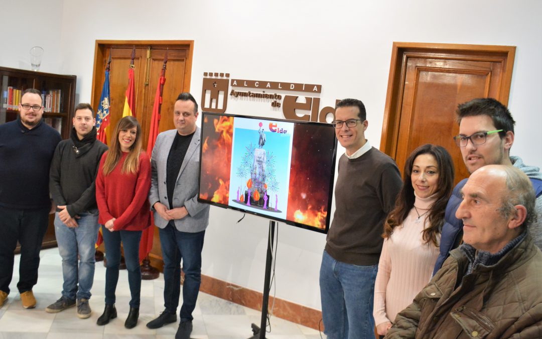 Elda contará con una falla extraordinaria realizada por cinco artistas locales con motivo del 90 aniversario de la fiesta
