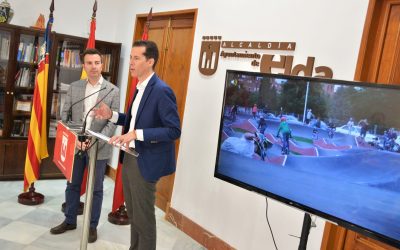 Elda tendrá una zona de ocio con skate – park y pump-truck en el parque del Río Vinalopó