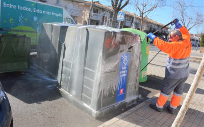 El Ayuntamiento de Elda retoma el plan especial de refuerzo de limpieza en los barrios