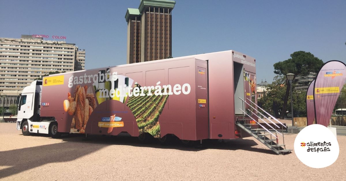 El ‘Gastrobús Mediterráneo’ llega el lunes a Elda para dar a conocer los beneficios de la dieta mediterránea
