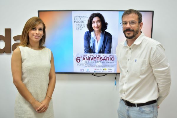 La prestigiosa escritora y filósofa Elsa Punset ofrecerá una conferencia sobre la vida y el trabajo en los Salones Princesa de Elda