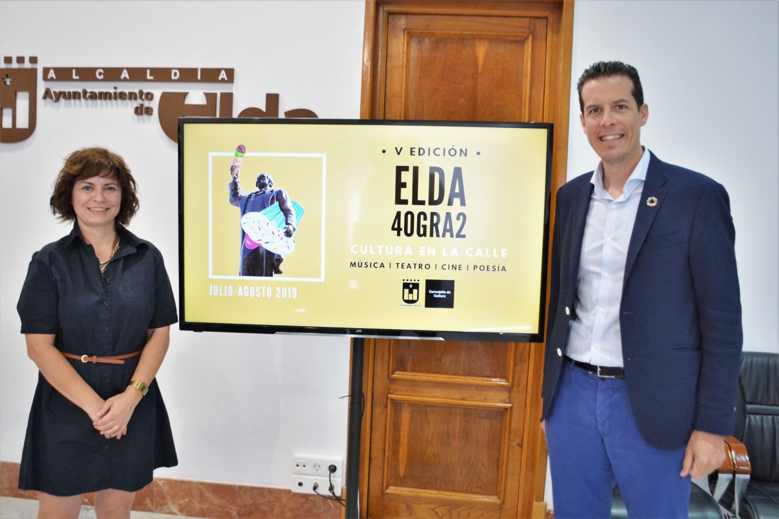 La actividad cultural vuelve a las calles de Elda con la V Edición de Elda 40gra2