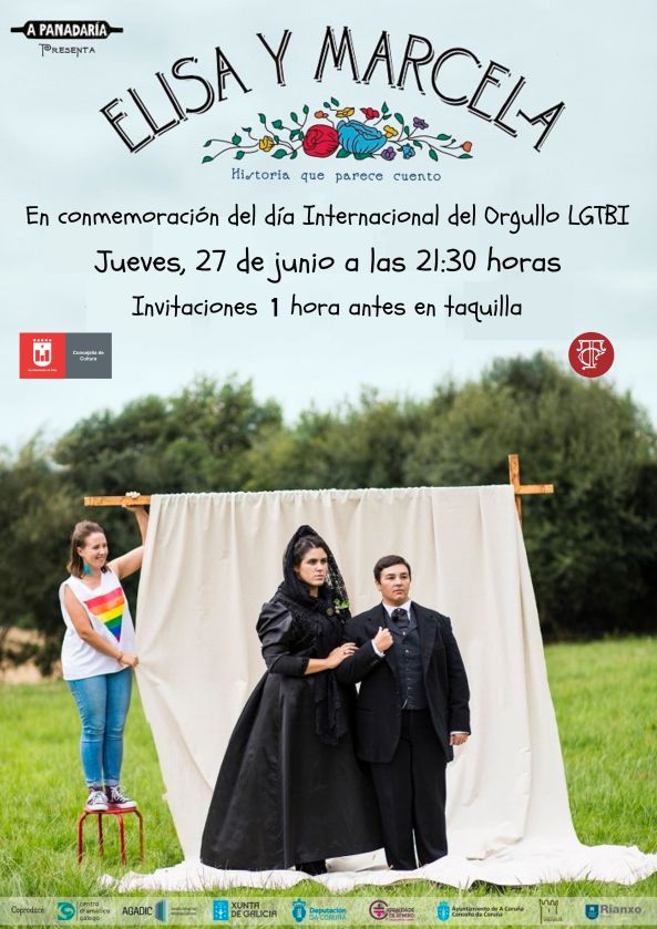 El Teatro Castelar se une a los actos del Día Internacional del Orgullo LGTBI con la representación de ‘Elisa y Marcela’
