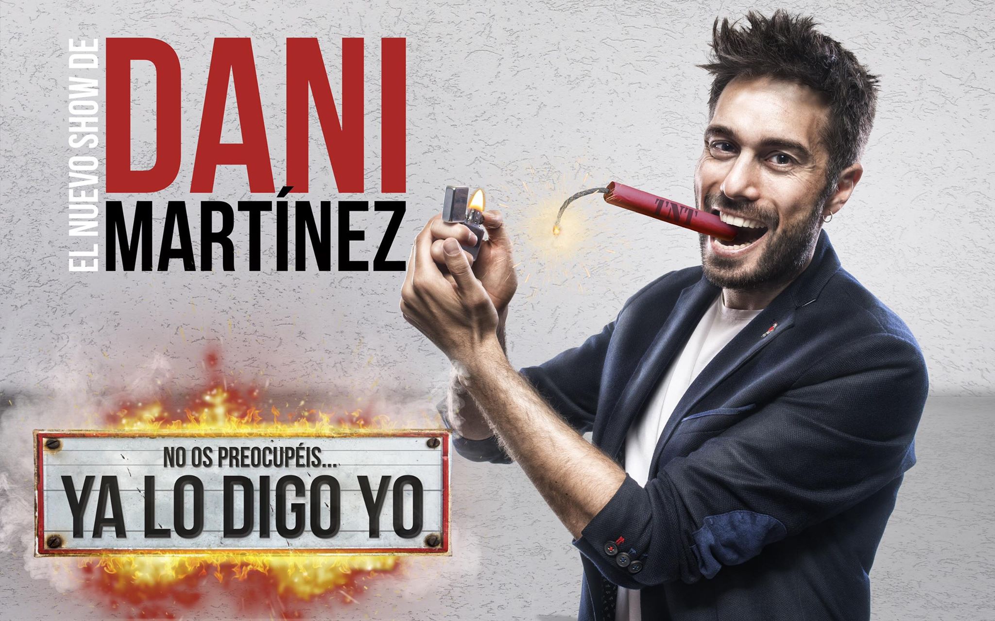 El humor de Dani Martínez llega al Teatro Castelar con su nuevo show ‘No os preocupéis… ya lo digo yo’