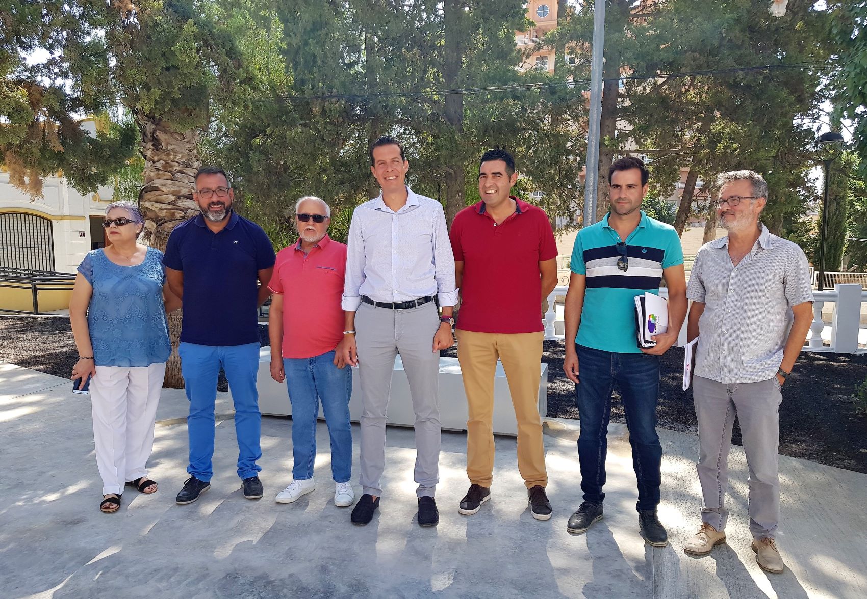 La remodelación del Jardín de la UCA concluye con una reforma integral que permitido recuperar una zona verde emblemática en el barrio de La Estación