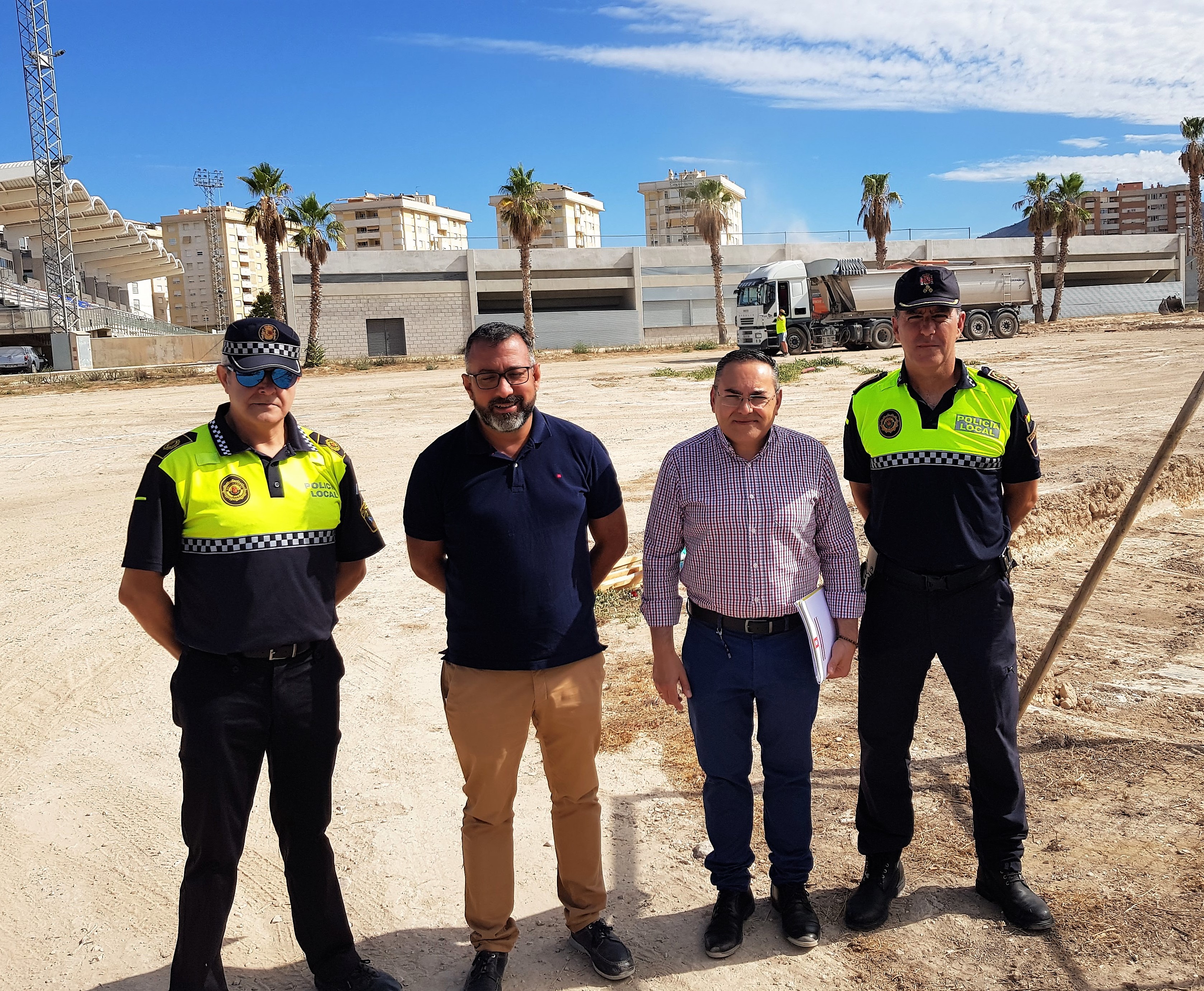 El nuevo Parque Infantil de Educación Vial de Elda comienza a ser una realidad con el inicio de las obras
