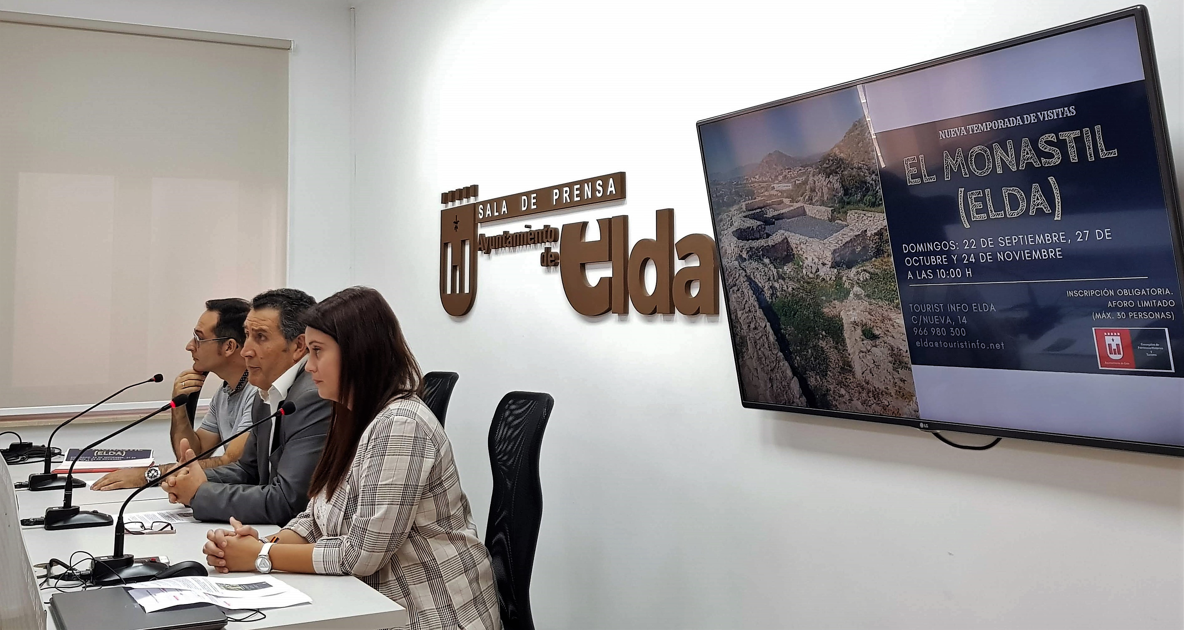 El Ayuntamiento retoma las visitas guiadas al yacimiento de El Monastil para poner en valor el patrimonio histórico eldense