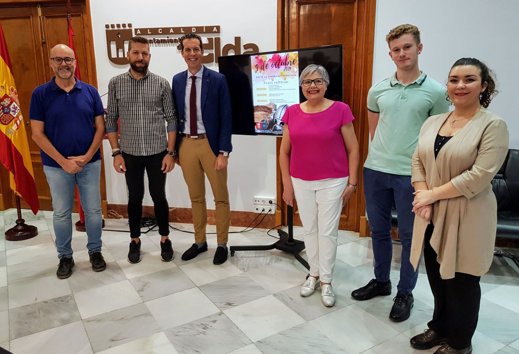 El Ayuntamiento de Elda celebra el 9 de Octubre con una recreación de la Conquista del Reino de Valencia