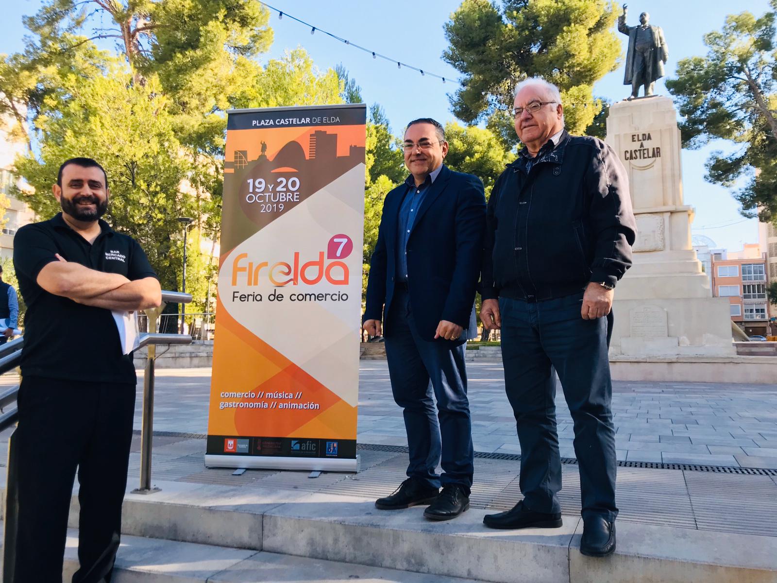 El comercio de Elda sale a la calle los días 19 y 20 de octubre con la VII edición de Firelda