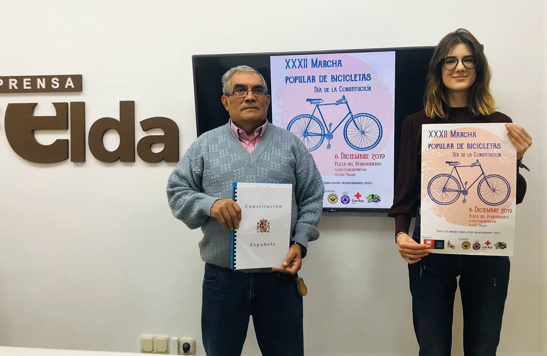 La FAVE organiza la XXXII Marcha Popular de Bicicletas para celebrar el Día de la Constitución