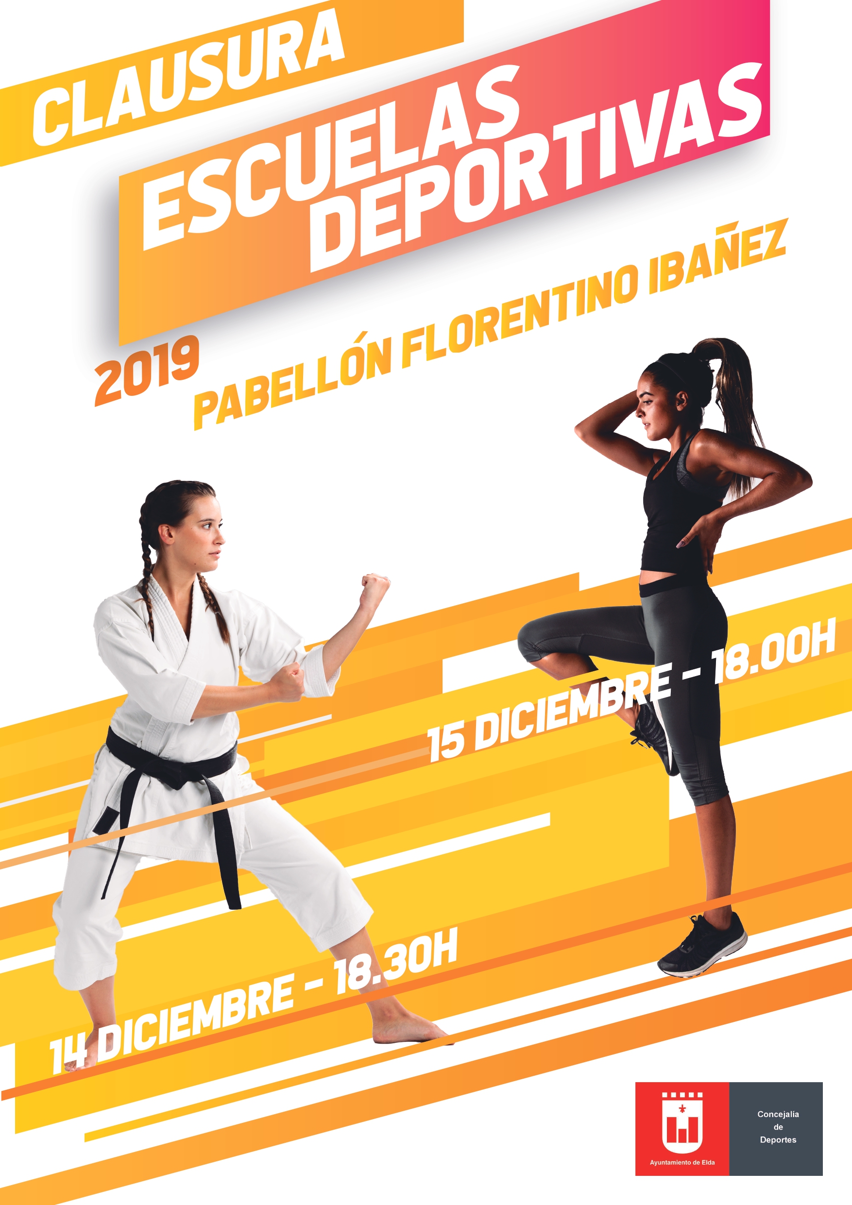 Las Escuelas Deportivas Municipales cierran el año este fin de semana con dos exhibiciones