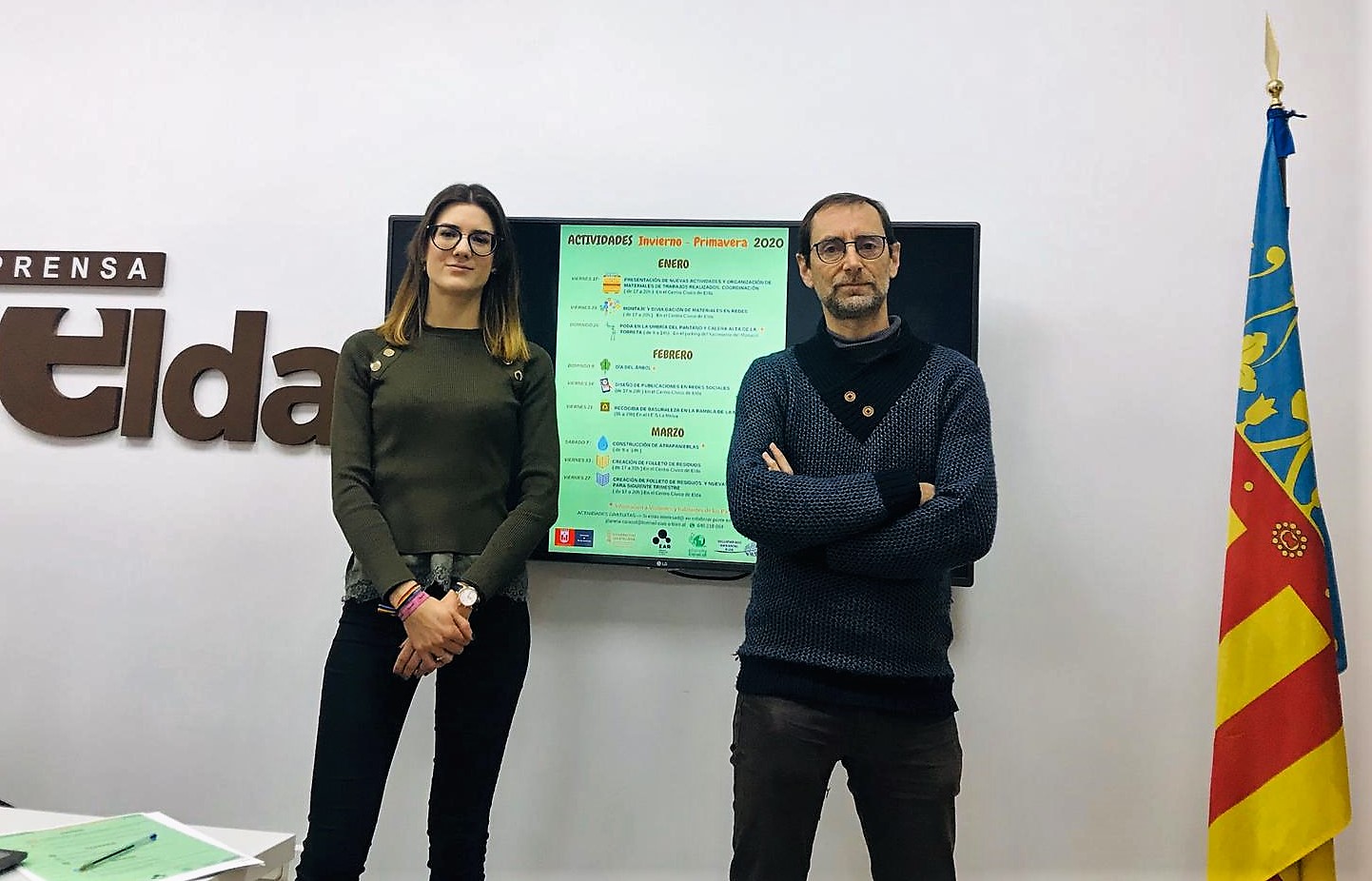 La Concejalía de Medio Ambiente presenta el calendario del voluntariado ambiental para el primer trimestre