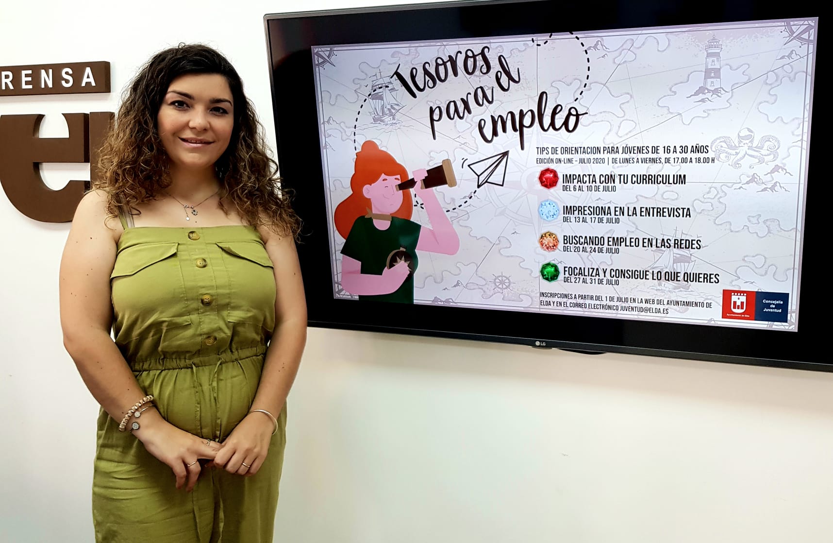 Juventud ofrece cuatro ‘tips’ o cursos de orientación para el empleo destinados a jóvenes de Elda de entre 16 y 30 años